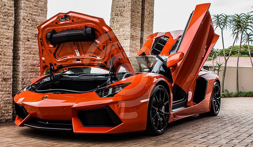 Lamborghini Doors up
